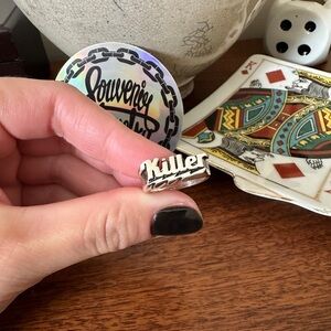 Souvenir Jewelry Killer Sterling Silver Ring